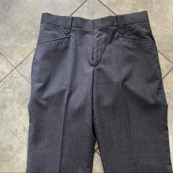 Pendleton Men's Wool Dress Pants Gray Size 35 x 31 Business casual Quiet Luxury - Picture 2 of 10
